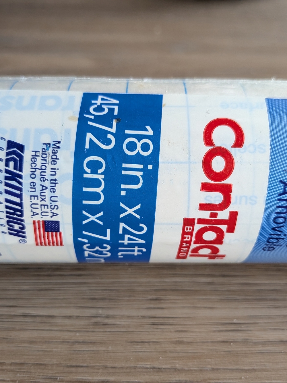 Con-Tact Brand Adhesive Shelf Liner Drawer Liner Clear Matte